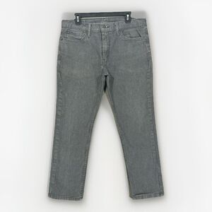 Levi's 511 Slim Fit Jeans Men's 36x29 Grey Wash Denim Stretch Classic 5-Pocket